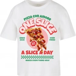 Тениска Pizza Con Amore Tee white XXL