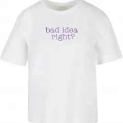 Тениска Bad Idea Tee white XXL