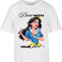 Тениска Done With Your Sh*it Tee white XXL