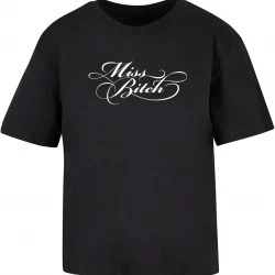 Тениска Miss Bitch Tee black XXL