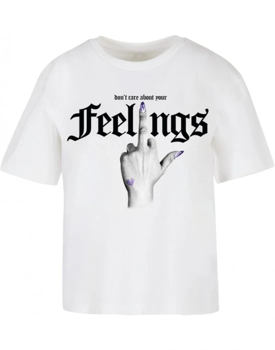 Тениска Don't Care Tee white XXL