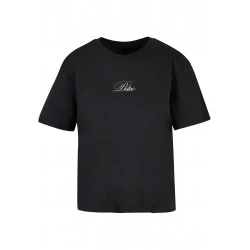 Тениска Babe Wording Tee black XXL