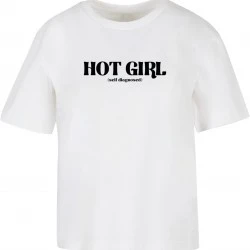 Тениска Hot Girl Diagnosis Tee white XXL