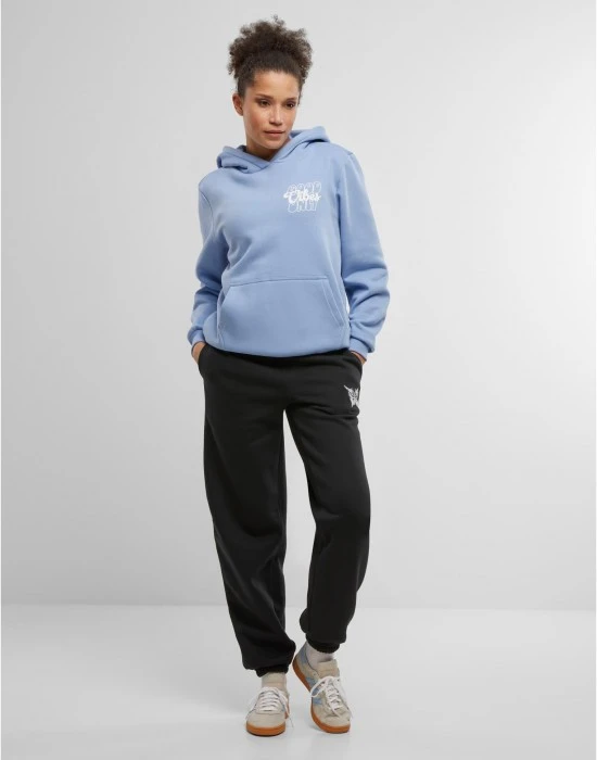 Суичър Good Vibes Puff Print Ladies Fluffy Hoody powderblue XXL