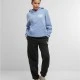 Суичър Good Vibes Puff Print Ladies Fluffy Hoody powderblue XXL