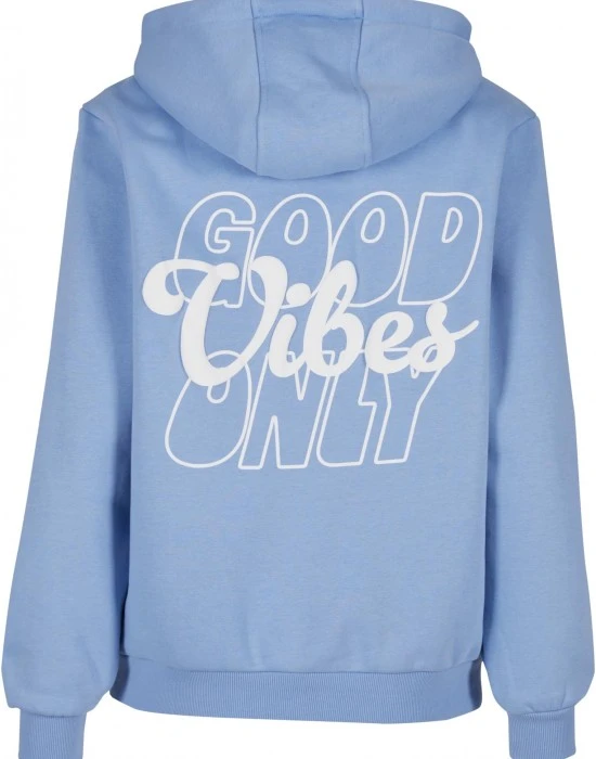 Суичър Good Vibes Puff Print Ladies Fluffy Hoody powderblue XXL