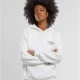 Суичър Give A Damn Ladies Fluffy Hoody white XXL
