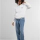 Суичър Give A Damn Ladies Fluffy Hoody white XXL