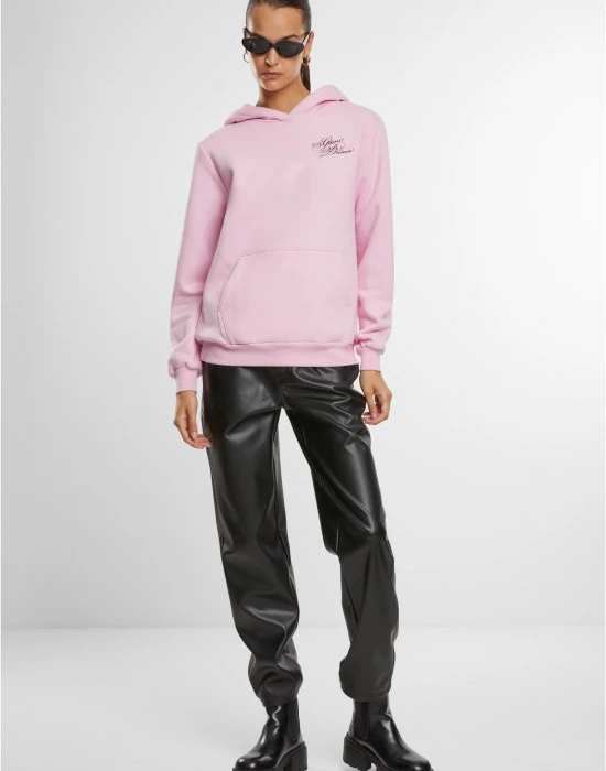 Суичър Give A Damn Ladies Fluffy Hoody softpink XXL