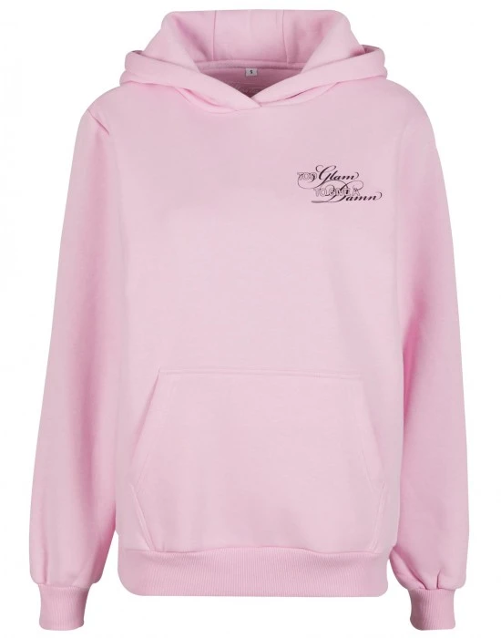 Суичър Give A Damn Ladies Fluffy Hoody softpink XXL
