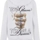 Суичър Give A Damn Ladies Fluffy Hoody white XXL