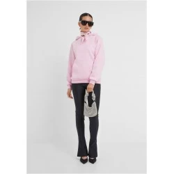 Суичър Babe Wording Ladies Fluffy Hoody softpink XXL