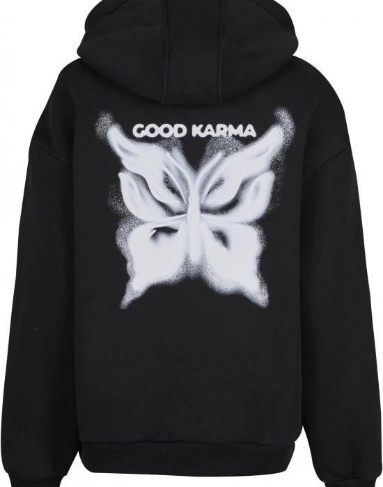 Суичър Karma Butterfly Ladies Fluffy Hoody black XXL