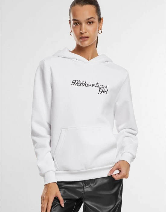 Суичър Heartbreaker Girl Ladies Fluffy Hoody white XXL