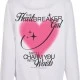 Суичър Heartbreaker Girl Ladies Fluffy Hoody white XXL