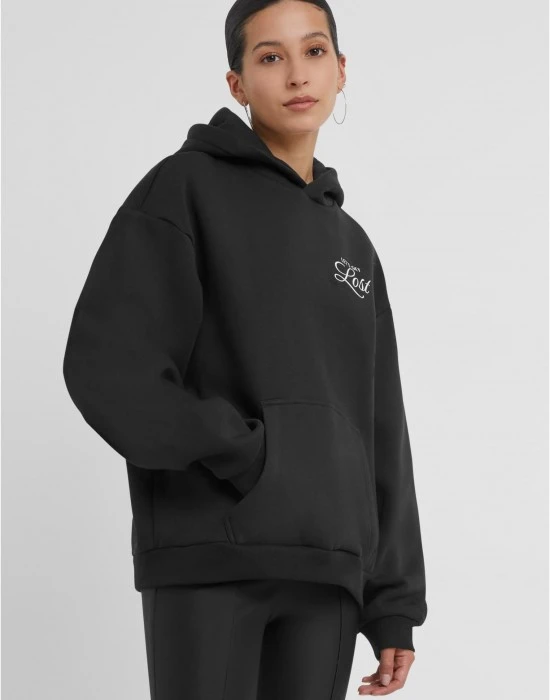 Суичър Lost Flowers Ladies Fluffy Hoody black XXL