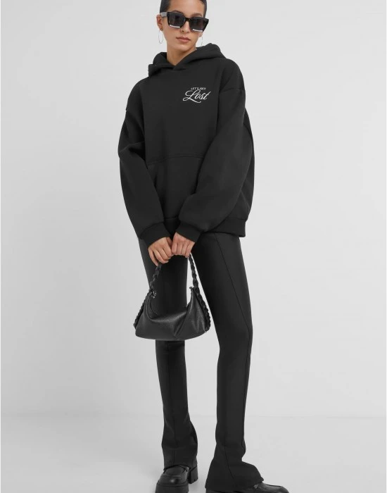 Суичър Lost Flowers Ladies Fluffy Hoody black XXL
