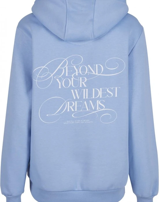Суичър Dreamy Wording Ladies Fluffy Hoody powderblue XXL