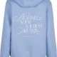 Суичър Dreamy Wording Ladies Fluffy Hoody powderblue XXL