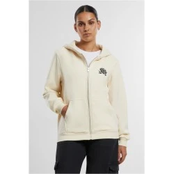 Суичър Romantic Dreamers Ladies Fluffy Zip Hoody whitesand XXL