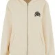 Суичър Romantic Dreamers Ladies Fluffy Zip Hoody whitesand XXL