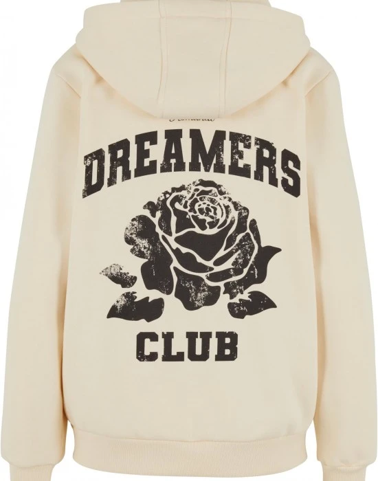 Суичър Romantic Dreamers Ladies Fluffy Zip Hoody whitesand XXL