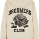 Суичър Romantic Dreamers Ladies Fluffy Zip Hoody whitesand XXL
