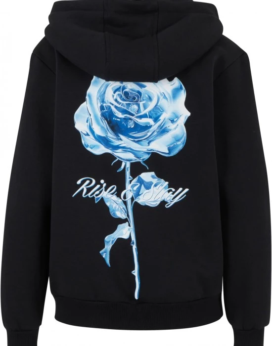 Суичър Rise & Slay Ladies Fluffy Zip Hoody black XXL