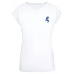 Тениска A S Club Ladies Extended Shoulder Tee white XXL