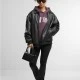 Суичър New York Ladies Fluffy Hoody plumpurple XXL