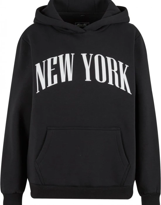 Суичър New York Ladies Fluffy Hoody black XXL