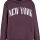 Суичър New York Ladies Fluffy Hoody plumpurple XXL