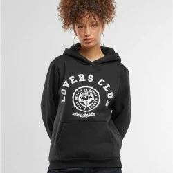 Суичър Lovers Club Ladies Fluffy Hoody black XXL