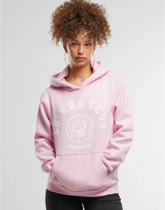Суичър Lovers Club Ladies Fluffy Hoody softpink XXL