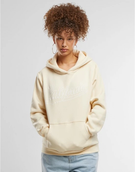 Суичър California Ladies Fluffy Hoody whitesand XXL