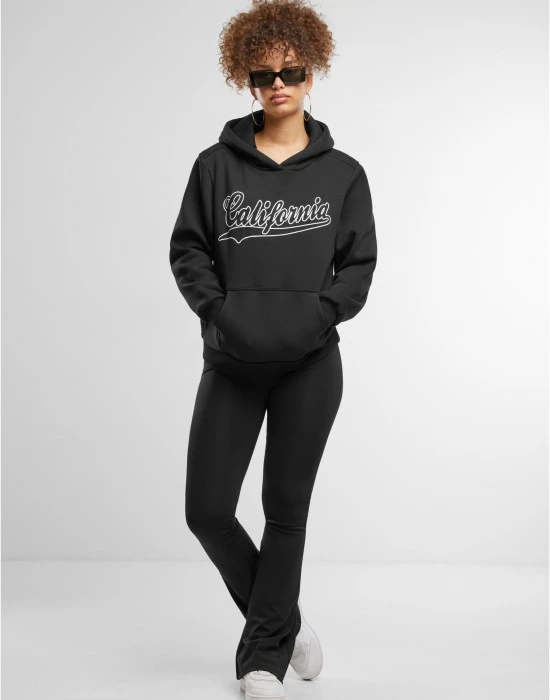 Суичър California Ladies Fluffy Hoody black XXL