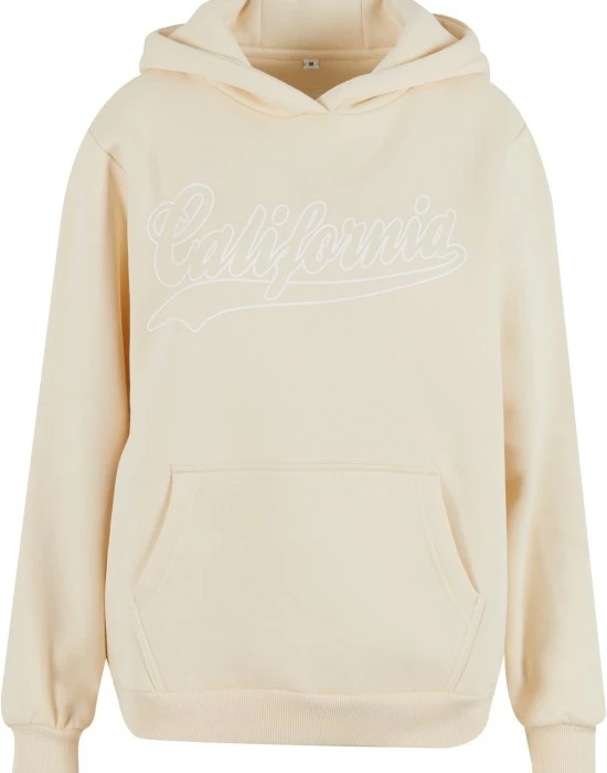 Суичър California Ladies Fluffy Hoody whitesand XXL