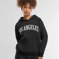 Суичър Los Angeles Ladies Fluffy Hoody black XXL