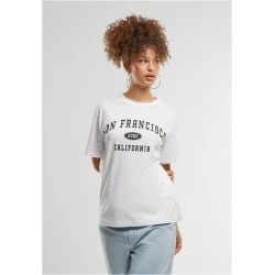 Тениска San Francisco City Wording Tee white XXL