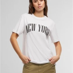 Тениска New York City Wording Tee white XXL