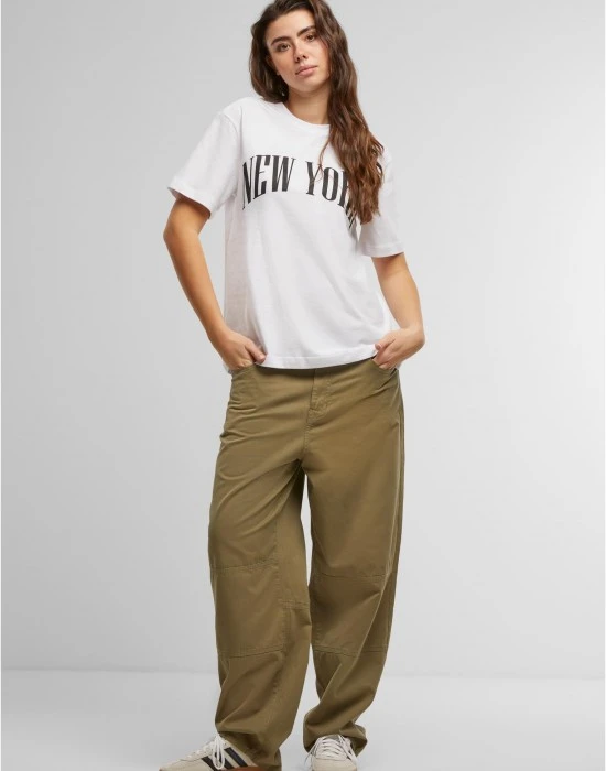 Тениска New York City Wording Tee white XXL