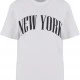 Тениска New York City Wording Tee white XXL