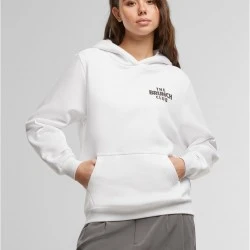 Суичър The Brunch Club Ladies Fluffy Hoody white XXL