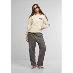 Суичър The Brunch Club Ladies Fluffy Hoody whitesand XXL