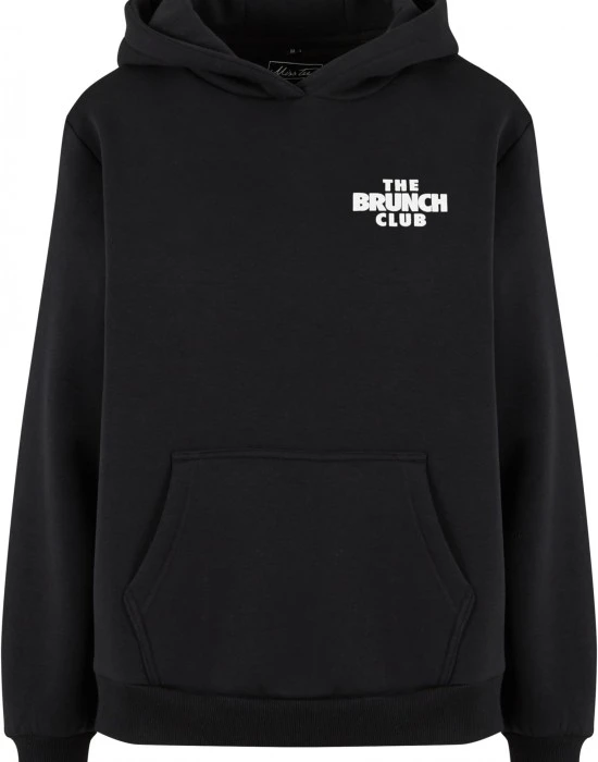 Суичър The Brunch Club Ladies Fluffy Hoody black XXL
