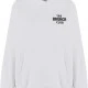 Суичър The Brunch Club Ladies Fluffy Hoody white XXL
