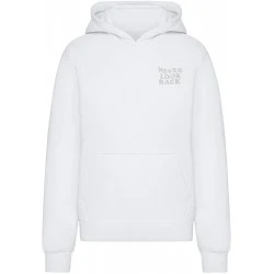 Суичър Never Look Back Ladies Fluffy Hoody white XXL