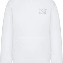 Суичър Never Look Back Ladies Fluffy Hoody white XXL
