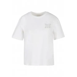 Тениска Never Look Back Tee white XXL