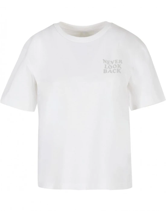 Тениска Never Look Back Tee white XXL